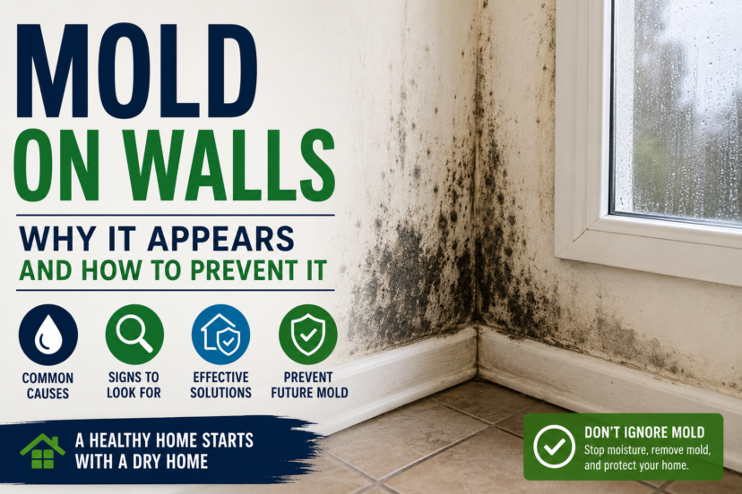 mold on walls