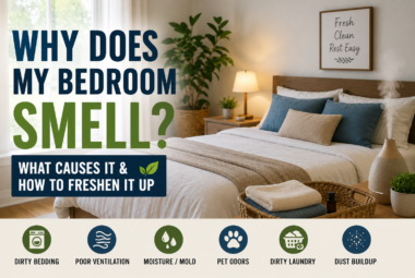 why does my bedroom smell