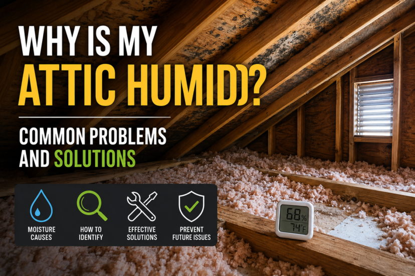 why is my attic humid