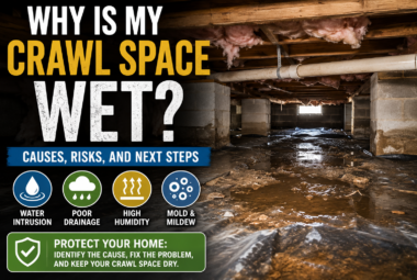 why is my crawl space wet