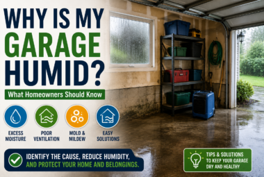 why is my garage humid