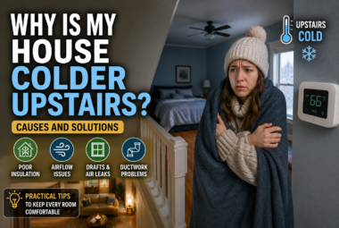 why is my house colder upstairs