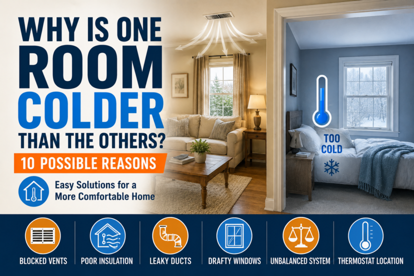 why is one room colder than the others