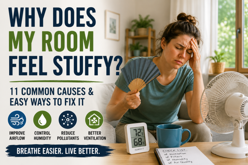 Why does my room feel stuffy