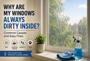 why are my windows always dirty inside