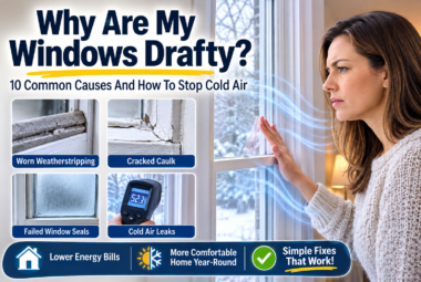 why are my windows drafty