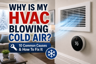 why is my HVAC blowing cold air