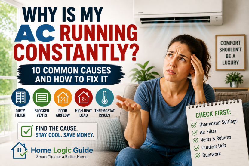 why is my ac running constantly