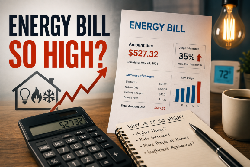why is my energy bill so high