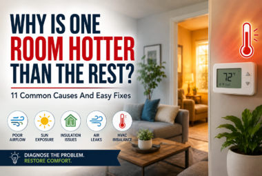 why is one room hotter than the rest