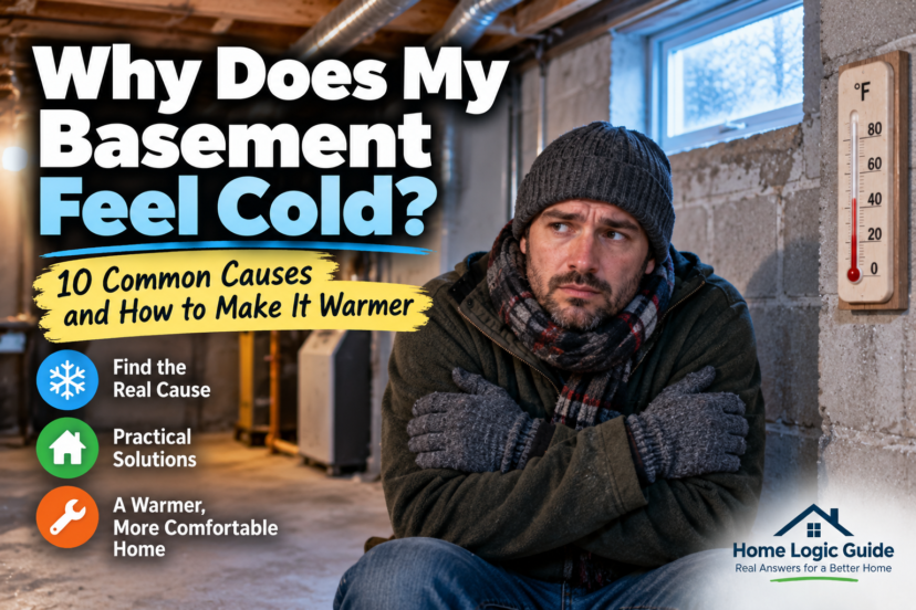 why does my basement feel cold