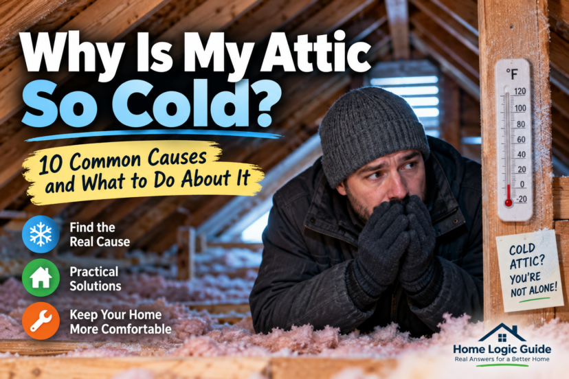 why is my attic so cold
